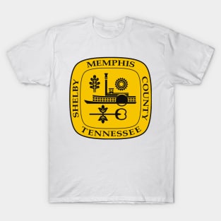 Memphis Flag Seal Decal T-Shirt